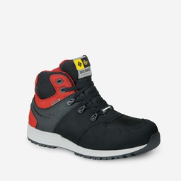 TOWORKFOR Rebel Black/Red/White, lace high, ESD, S3