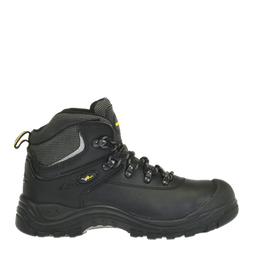 Walkmate Amsterdam Black, half-height lace, S3