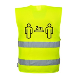 Portwest C406 Hi-Vis Social Distancing Vest 2m