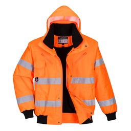 Portwest C467 Hi-Vis 3-in-1 Bomber Jacket 