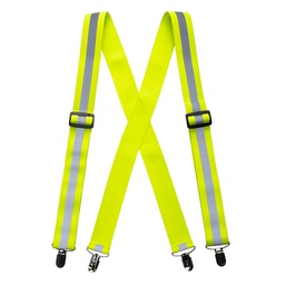 [HV56YER] Portwest HV56 Hi-Vis Trousers Braces