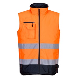 Portwest S267 Hi-Vis Contrast Bodywarmer