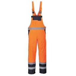 Portwest S489 Hi-Vis Contrast Winter Bib and Brace